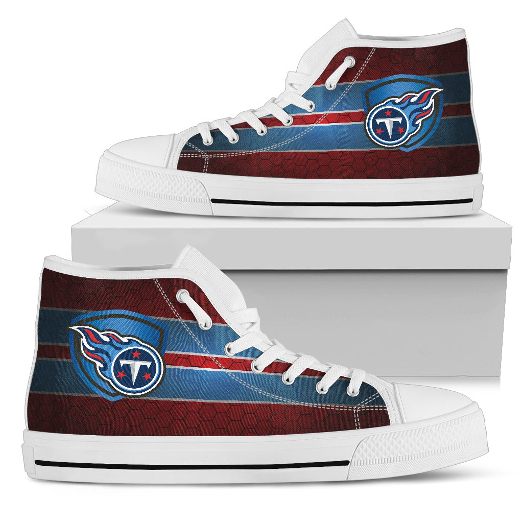The Shield Tennessee Titans High Top Shoes