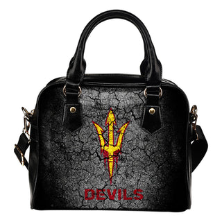 Wall Break Arizona State Sun Devils Shoulder Handbags Women Purse