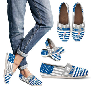 American Flag Los Angeles Dodgers Casual Shoes