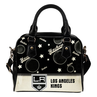 Personalized American Hockey Awesome Los Angeles Kings Shoulder Handbag
