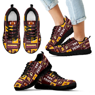 Pride Flag Washington Redskins Sneakers