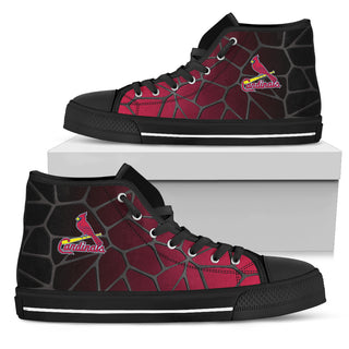 Colors Air Cushion St. Louis Cardinals Gradient High Top Shoes