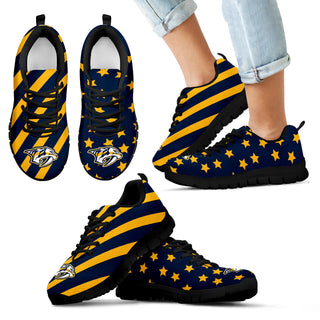 Splendid Star Mix Edge Fabulous Nashville Predators Sneakers