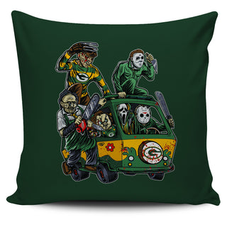 The Massacre Machine Green Bay Packers Pillow Covers - Best Funny Store