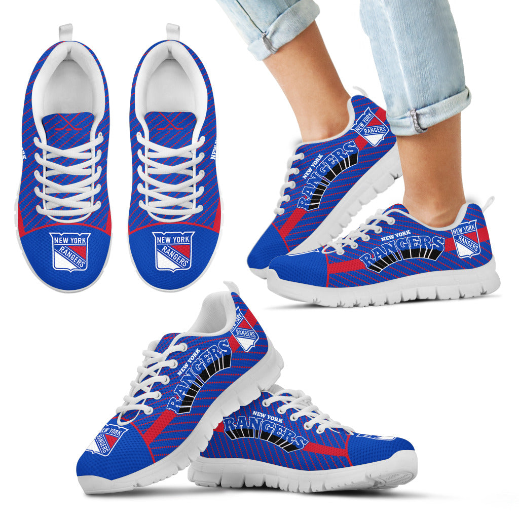 Lovely Stylish Fabulous Little Dots New York Rangers Sneakers