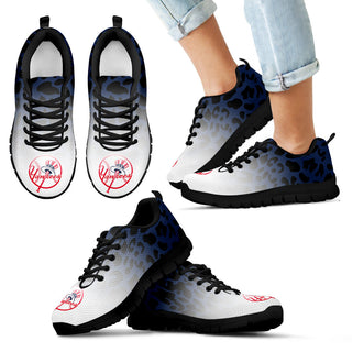 Leopard Pattern Awesome New York Yankees Sneakers