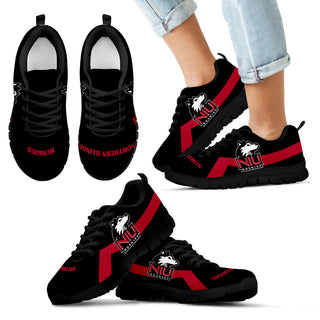 Northern Illinois Huskies Line Logo Sneakers