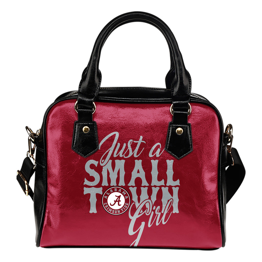 Just A Small Town Alabama Crimson Tide Shoulder Handbags - Best Funny Store
