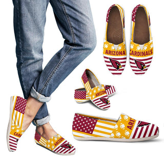 American Flag Arizona Cardinals Casual Shoes
