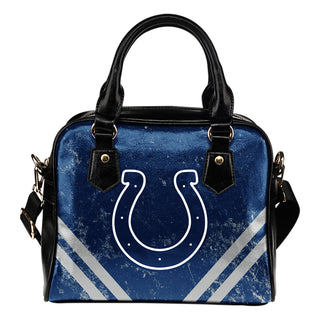 Couple Curves Light Good Logo Indianapolis Colts Shoulder Handbags