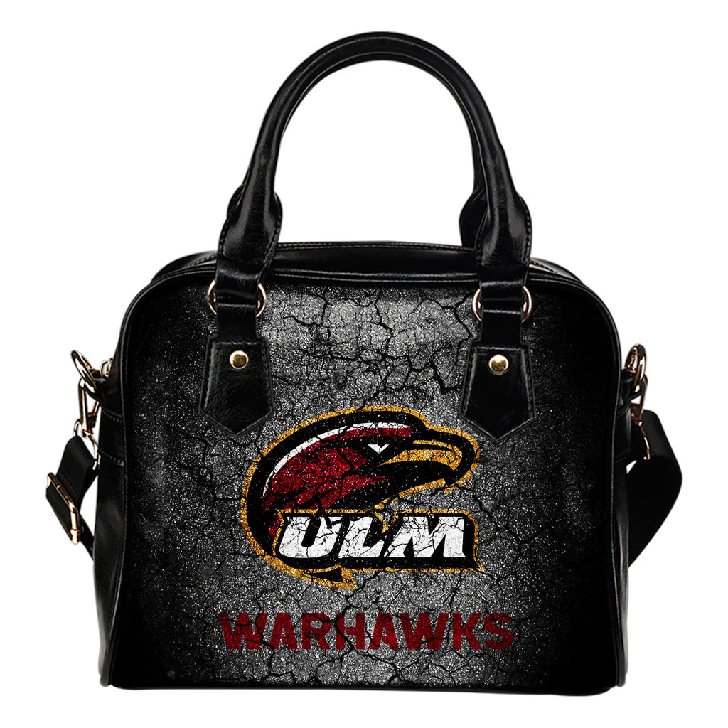 Wall Break Louisiana-Monroe Warhawks Shoulder Handbags Women Purse