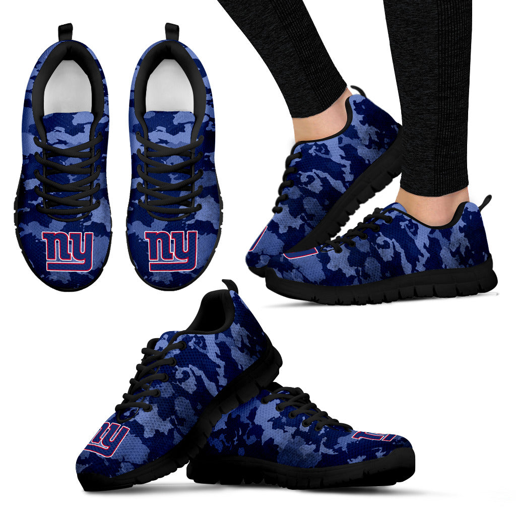 Arches Top Fabulous Camouflage Background New York Giants Sneakers