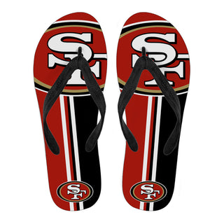 San Francisco 49ers Fan Gift Two Main Colors Flip Flops