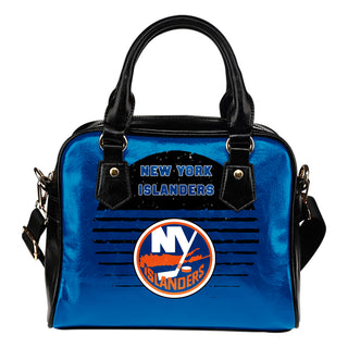 Back Fashion Round Charming New York Islanders Shoulder Handbags