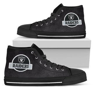 Jurassic Park Oakland Raiders High Top Shoes