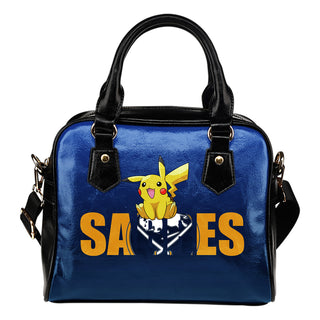 Pokemon Sit On Text Buffalo Sabres Shoulder Handbags