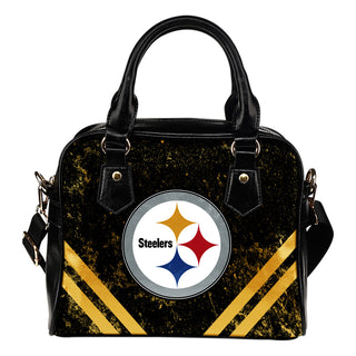 Couple Curves Light Good Logo P.Steelers Shoulder Handbags