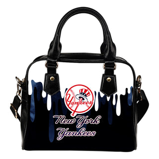 Color Leak Down Colorful New York Yankees Shoulder Handbags