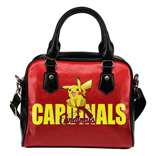 Pokemon Sit On Text St. Louis Cardinals Shoulder Handbags