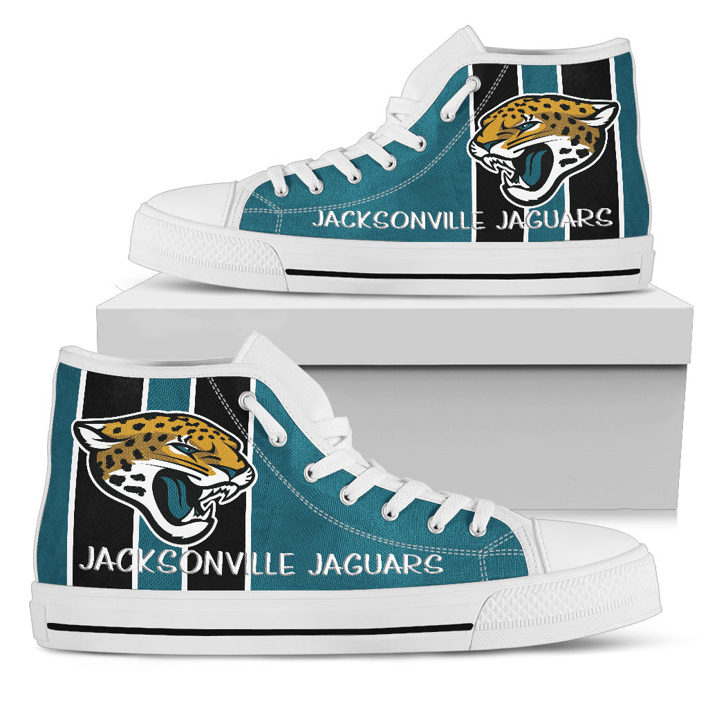 Steaky Trending Fashion Sporty Jacksonville Jaguars High Top Shoes