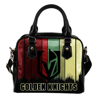 Vintage Silhouette Vegas Golden Knights Purse Shoulder Handbag