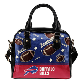 Personalized American Football Awesome Buffalo Bills Shoulder Handbag