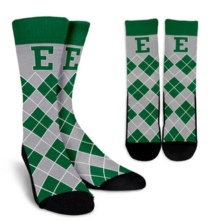 Gorgeous Eastern Michigan Eagles Argyle Socks