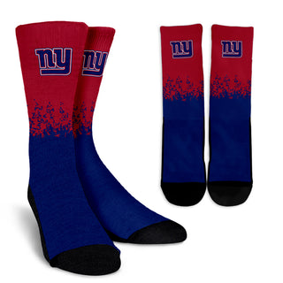 Exquisite Fabulous Pattern Little Pieces New York Giants Crew Socks