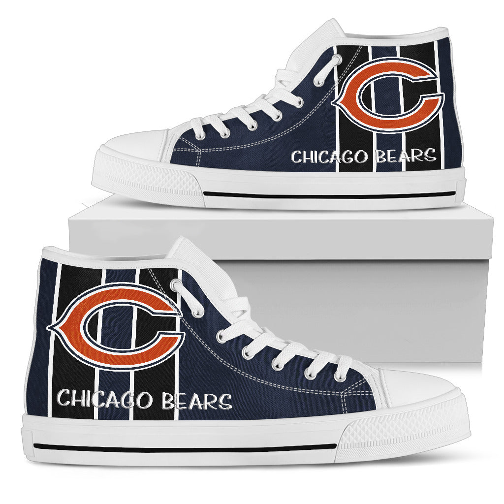 Steaky Trending Fashion Sporty Chicago Bears High Top Shoes