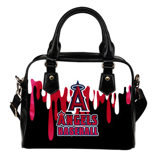 Color Leak Down Colorful Los Angeles Angels Shoulder Handbags