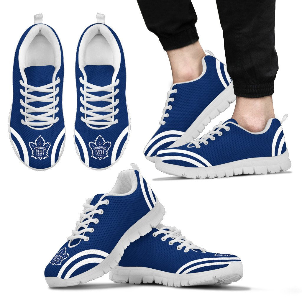 Lovely Curves Stunning Logo Icon Toronto Maple Leafs Sneakers