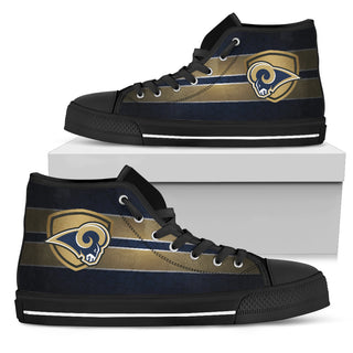 The Shield Los Angeles Rams High Top Shoes