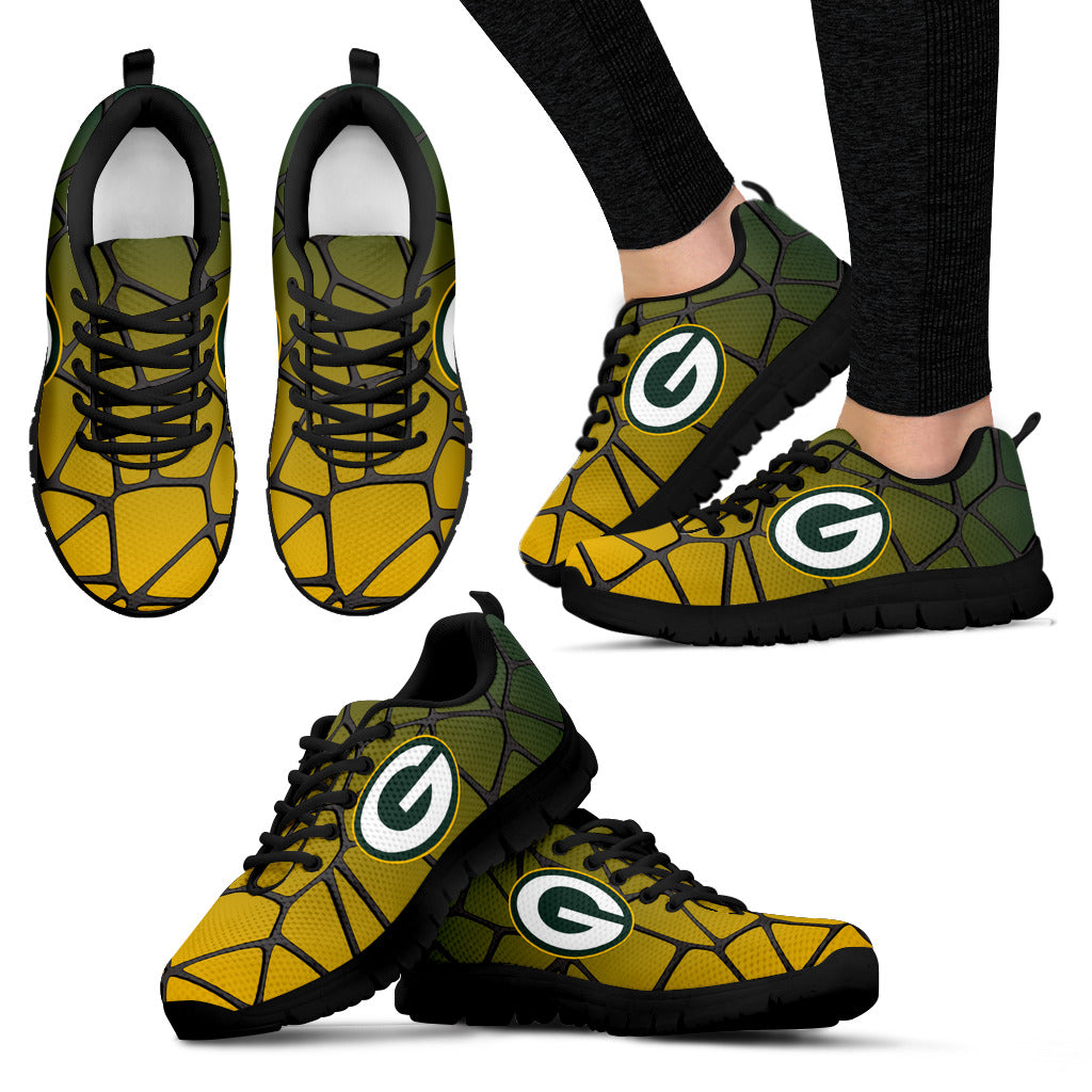 Colors Air Cushion Green Bay Packers Gradient Sneakers