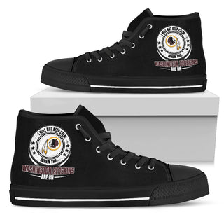 I Will Not Keep Calm Amazing Sporty Washington Redskins High Top Shoes