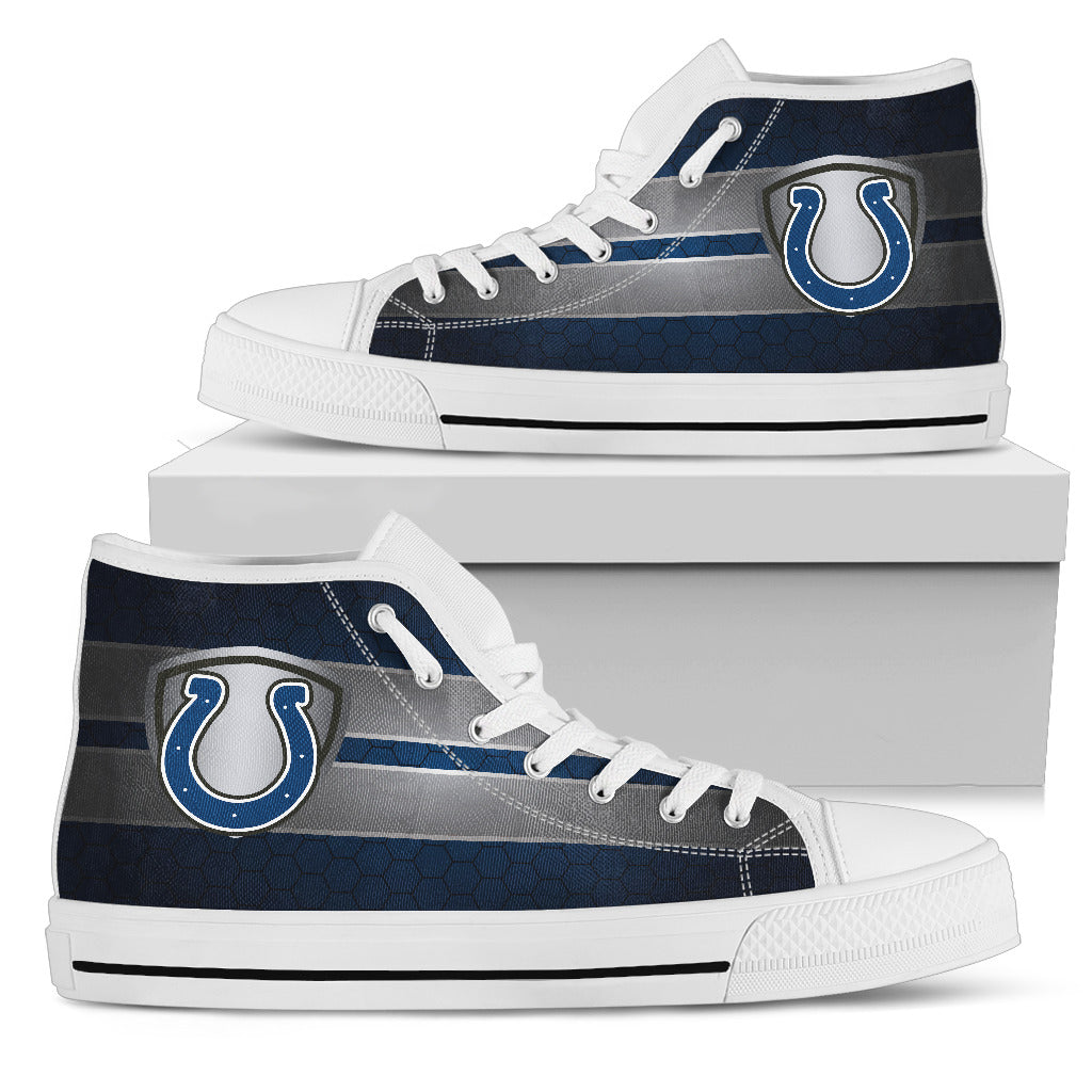 The Shield Indianapolis Colts High Top Shoes