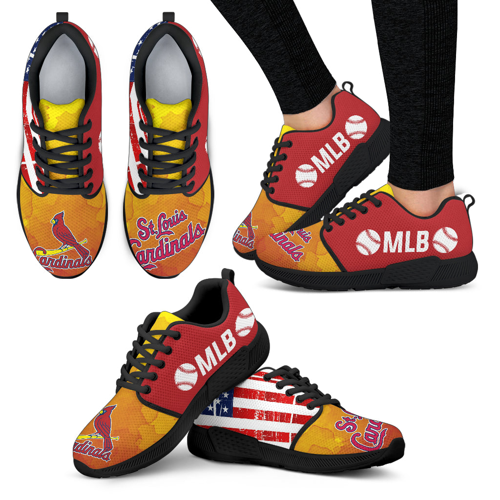Simple Fashion St. Louis Cardinals Shoes Athletic Sneakers – Best Funny  Store