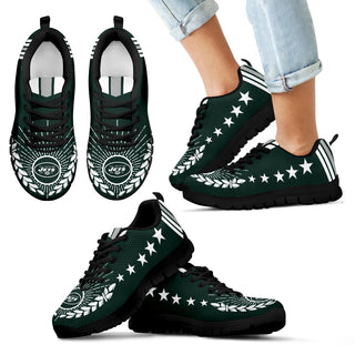 Line Of Stars Victory New York Jets Sneakers