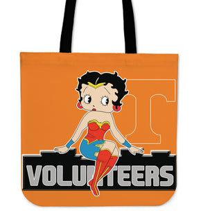 Wonder Betty Boop Tennessee Volunteers Tote Bags