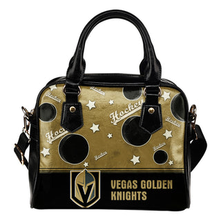 Personalized American Hockey Awesome Vegas Golden Knights Shoulder Handbag