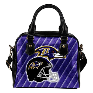 Couple Helmet Enchanting Logo Baltimore Ravens Shoulder Handbags
