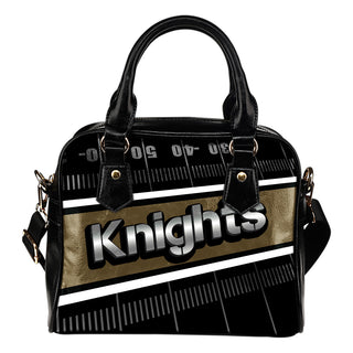 Vegas Golden Knights Silver Name Colorful Shoulder Handbags
