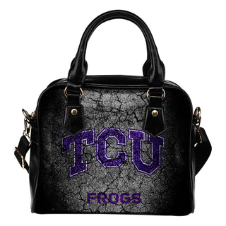 Wall Break TCU Horned Frogs Shoulder Handbags Women Purse