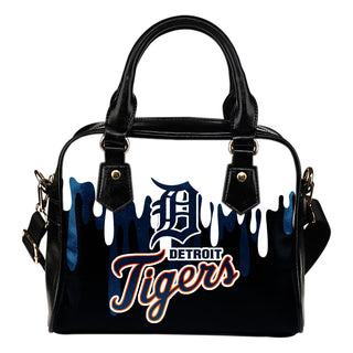 Color Leak Down Colorful Detroit Tigers Shoulder Handbags