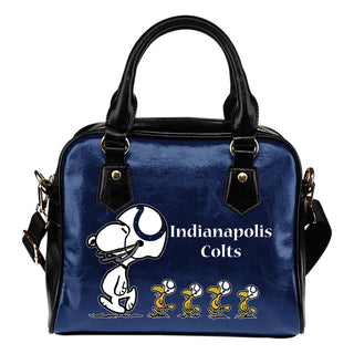 Lovely Animal Team Indianapolis Colts Shoulder Handbag