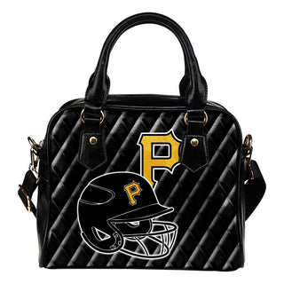 Couple Helmet Enchanting Logo Pittsburgh Pirates Shoulder Handbags