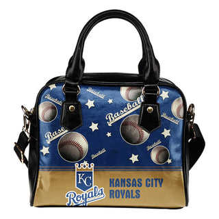 Personalized American Baseball Awesome Kansas City Royals Shoulder Handbag