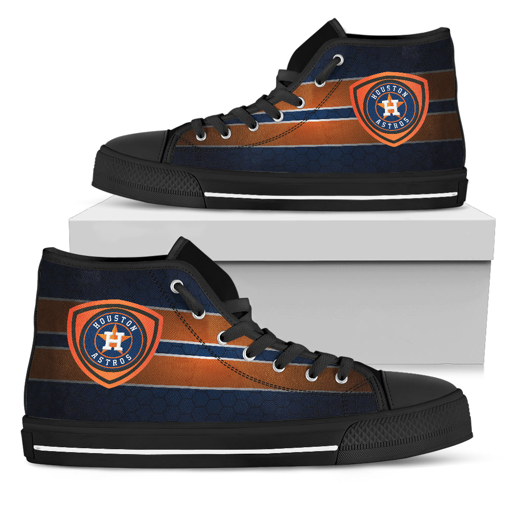 The Shield Houston Astros High Top Shoes