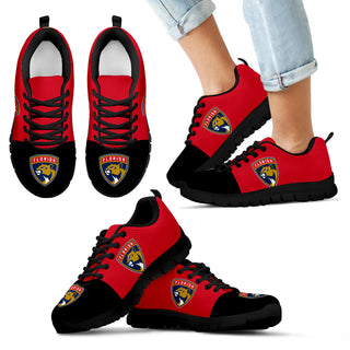 Two Colors Aparted Florida Panthers Sneakers