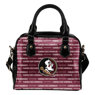 Nice Little Logo Florida State Seminoles Shoulder Handbags