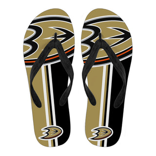 Anaheim Ducks Fan Gift Two Main Colors Flip Flops